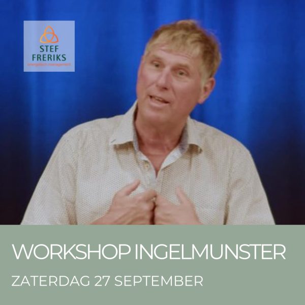 Workshop 27 september - Ingelmunster BE
